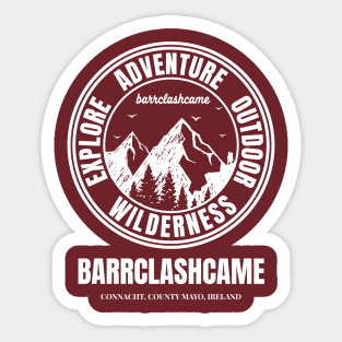 Barrclashcame Mountain, Mountains In Ireland Locations Sticker